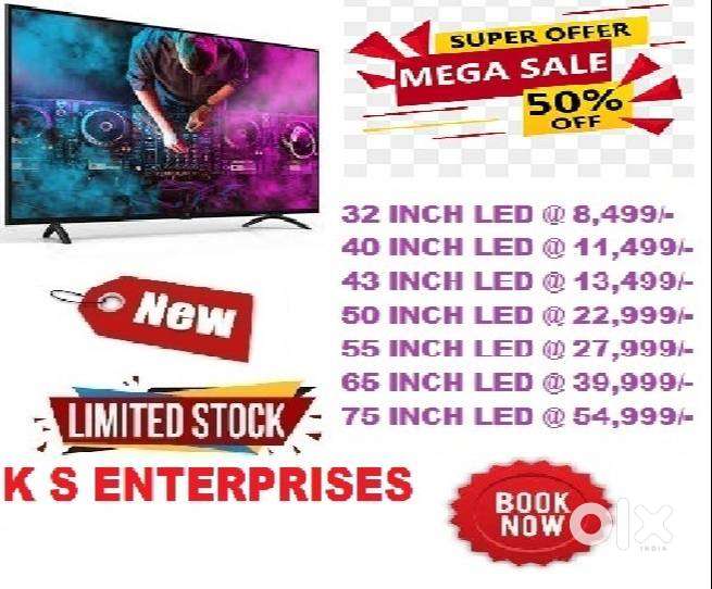 50 INCH LED TV, 4K UHD, VOICE COMMAND @ 22,999/- ONLY