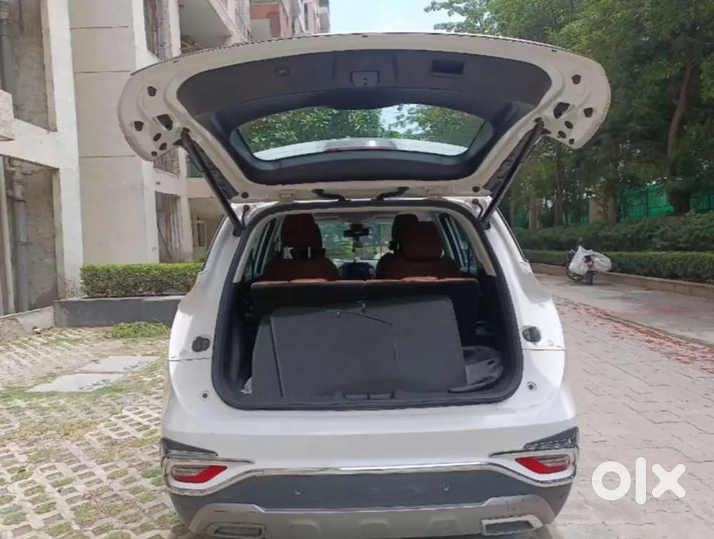 Less Driven Mg Hector Plus Petrol Automatic 2022 Oct Hr98 Regd