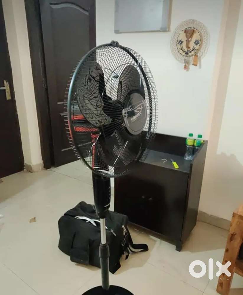 V-Guard Adjustable Stand Fan - Black (New condition)