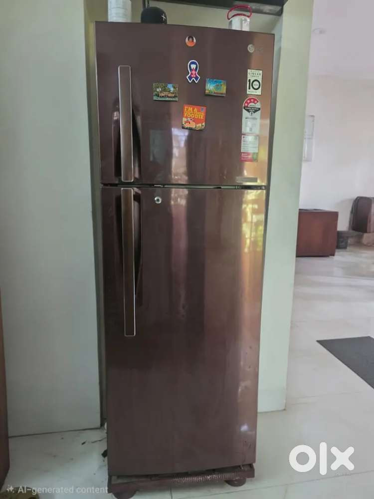 LG Fridge 335 liters capacity double door in good condition