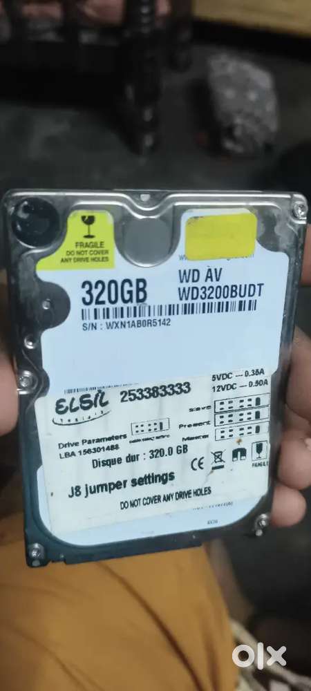 WD SATA HARD DRIVE 320GB
