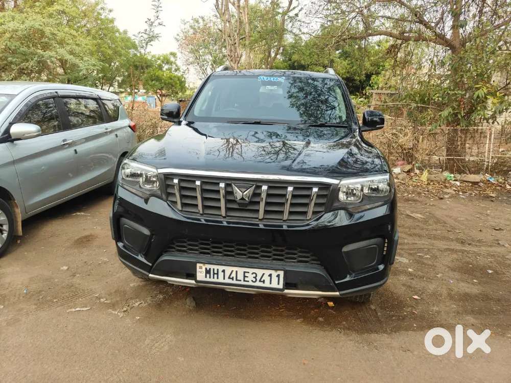 Mahindra Scorpio-n 2023 Diesel Well Maintained, Sunroof Black Colour