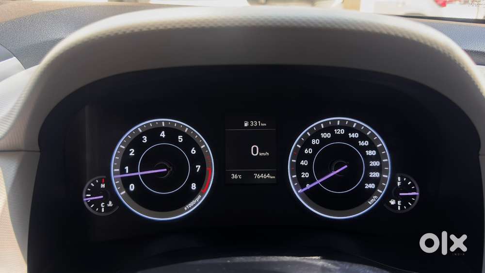 A Stylish White Hyundai Creta-sx 1.5