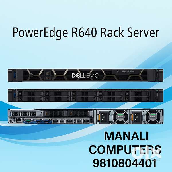 Dell R640 Rack Server, Tower Server, Xeon Processor Available
