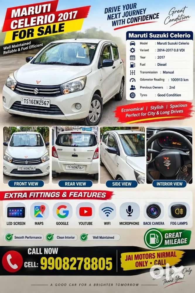 Maruti Suzuki Celerio 2017