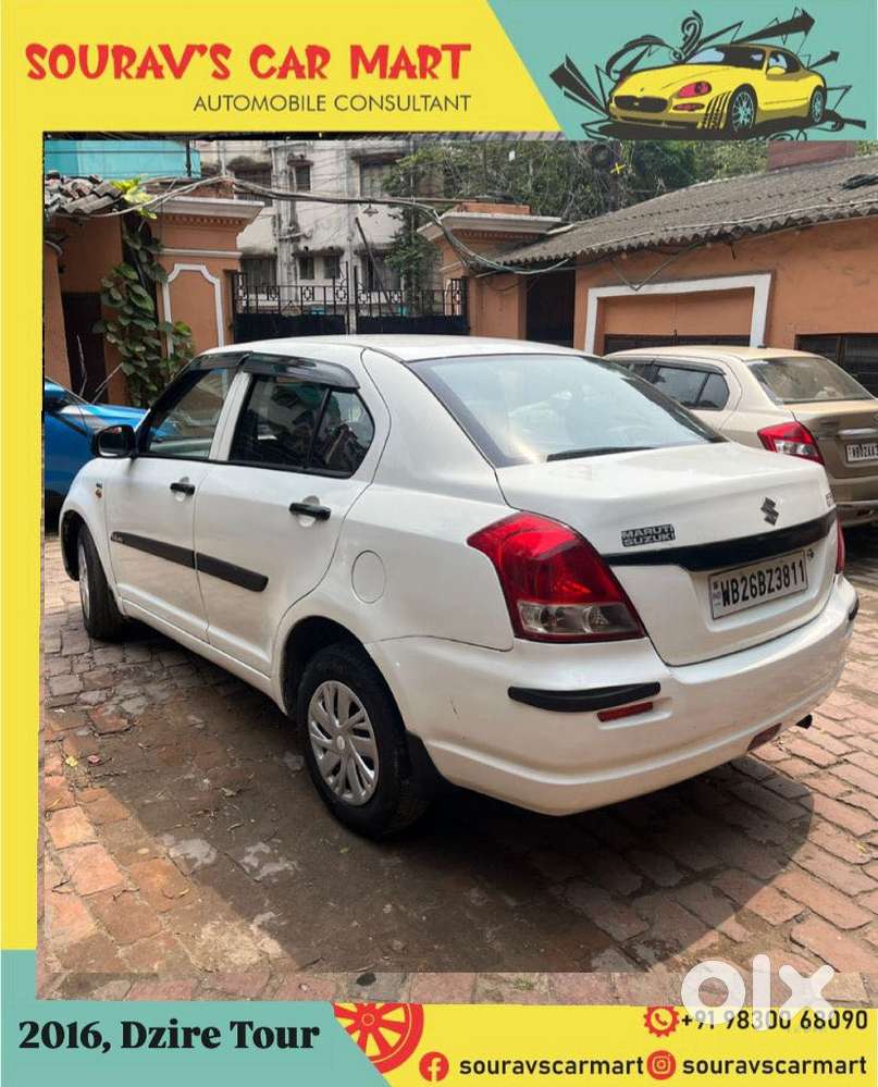 Maruti Suzuki Swift Dzire Tour Ldi, 2016, Diesel