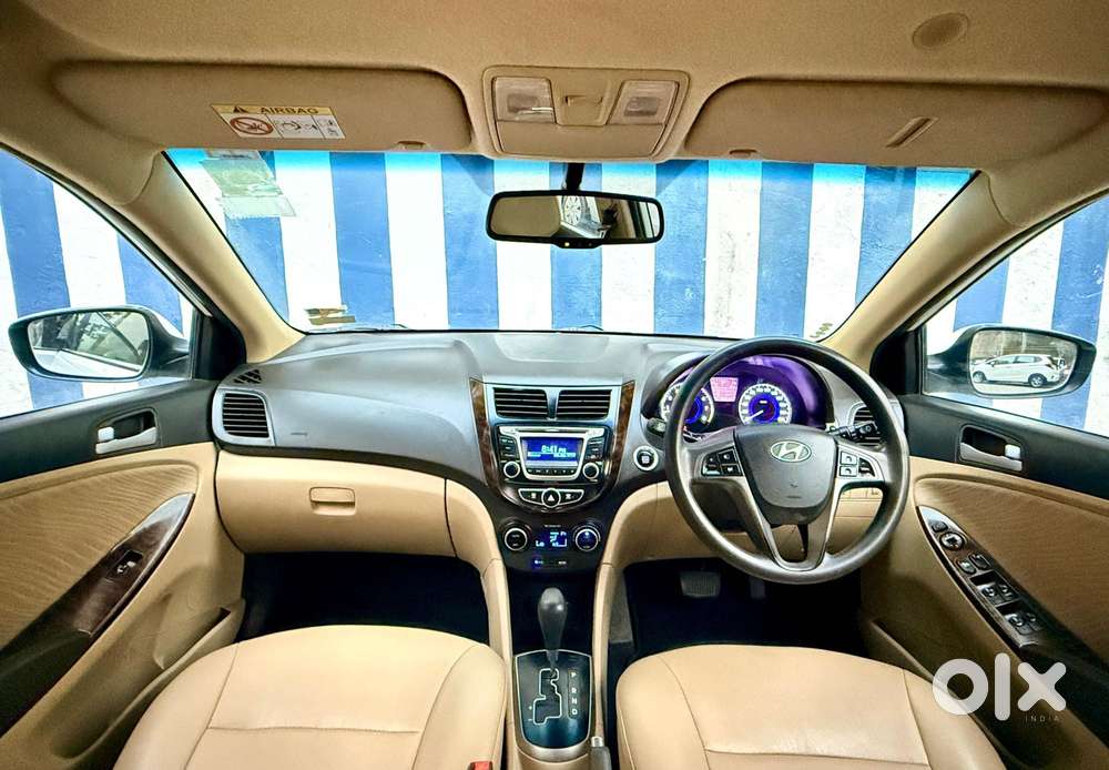 Hyundai Verna Sx(o) Petrol At, 2015, Petrol