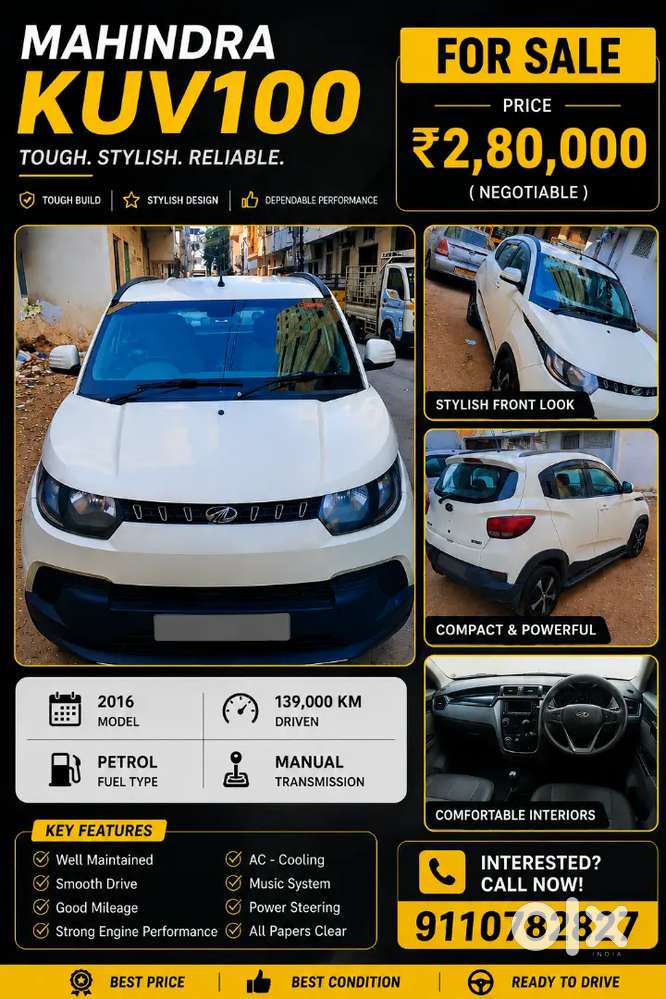 Mahindra Kuv 100 2016