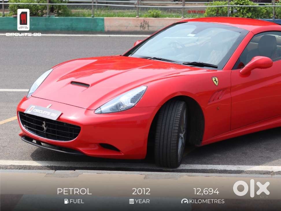 Ferrari California Convertible, 2012, Petrol