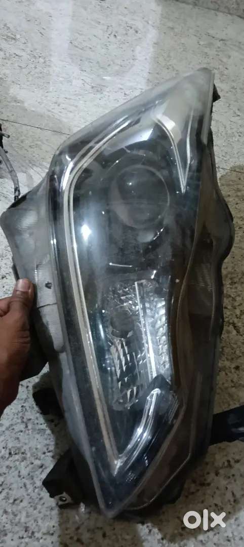 Toyota Glanza right Right side Head Light and mirror