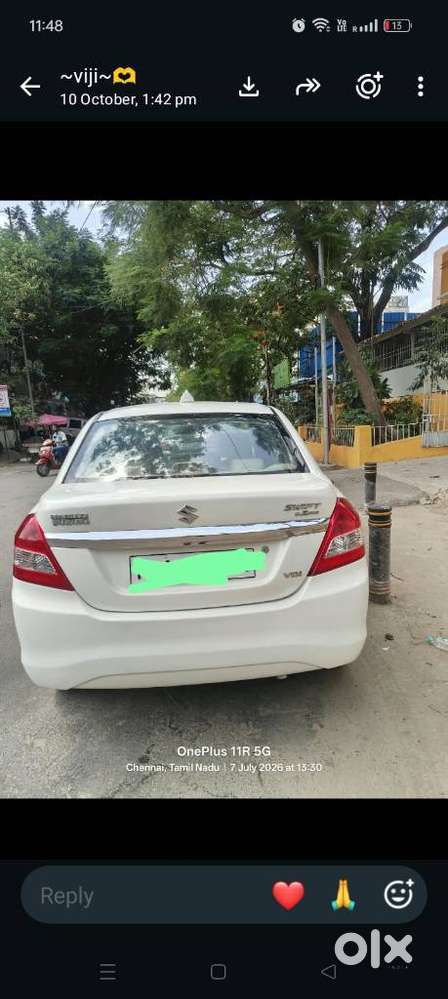 Maruti Suzuki Swift Dzire Vdi Bsiv, 2013, Diesel