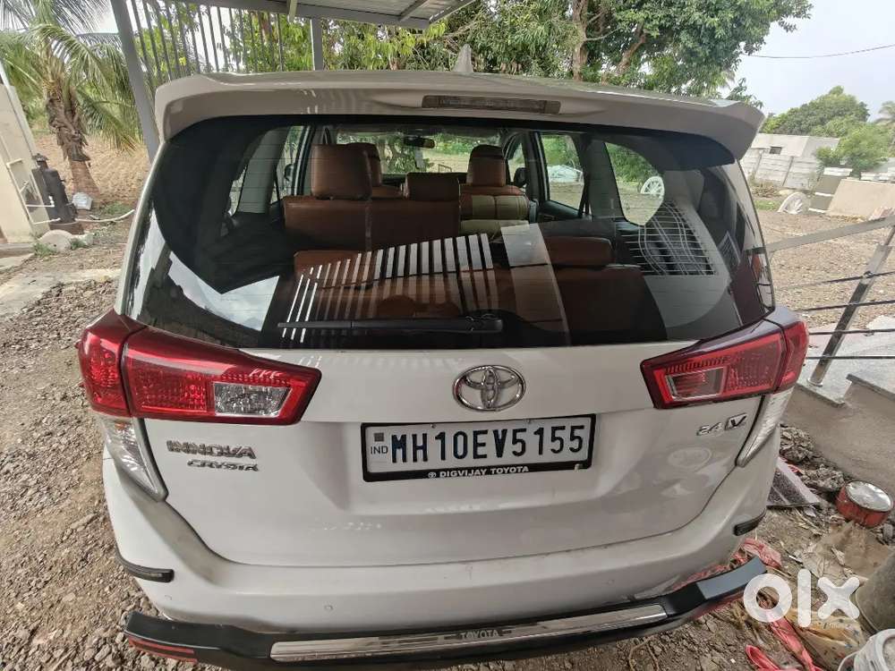 Innova Crysta 2.4 Vx 2026 Model Super White Colour