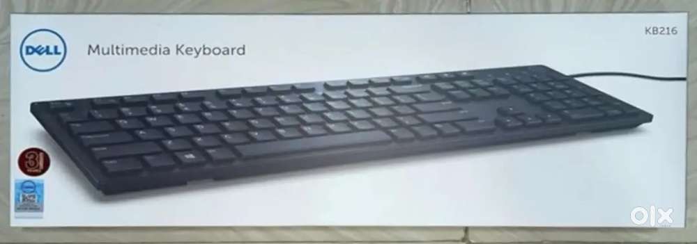 Brand New Dell KB216 Wired Multimedia Keyboard