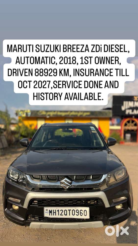 Maruti Suzuki Brezza Zdi+ Amt, 2018, Diesel