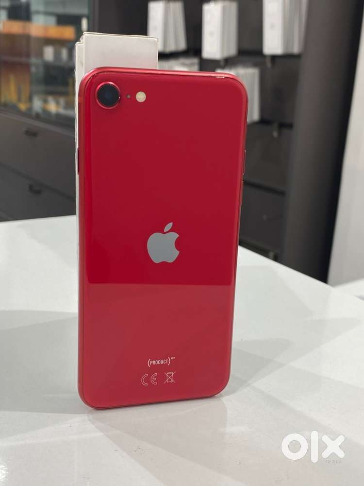 Iphone Se2 128gb Red 100% battery with bill warranty - Mobile