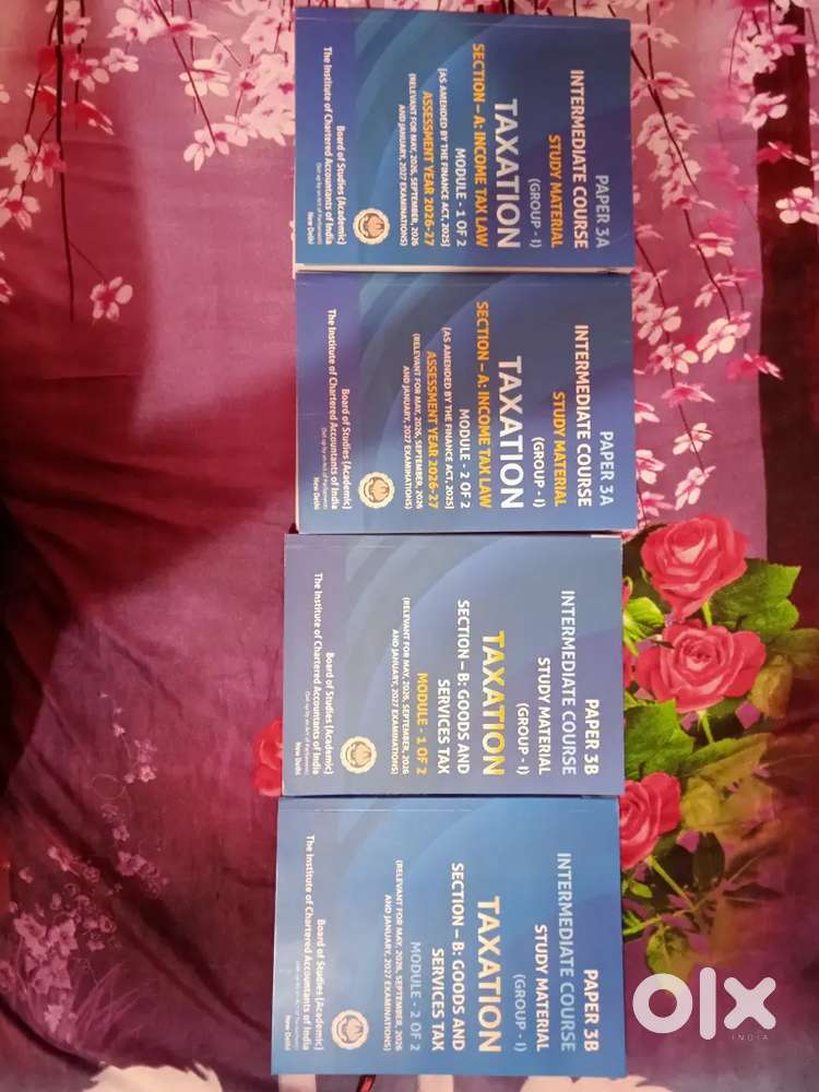 CA INTERMEDIATE TAXATION BOOK SET