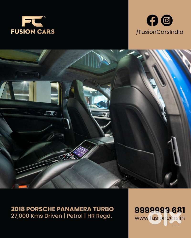 Porsche Panamera Turbo, 2018, Petrol