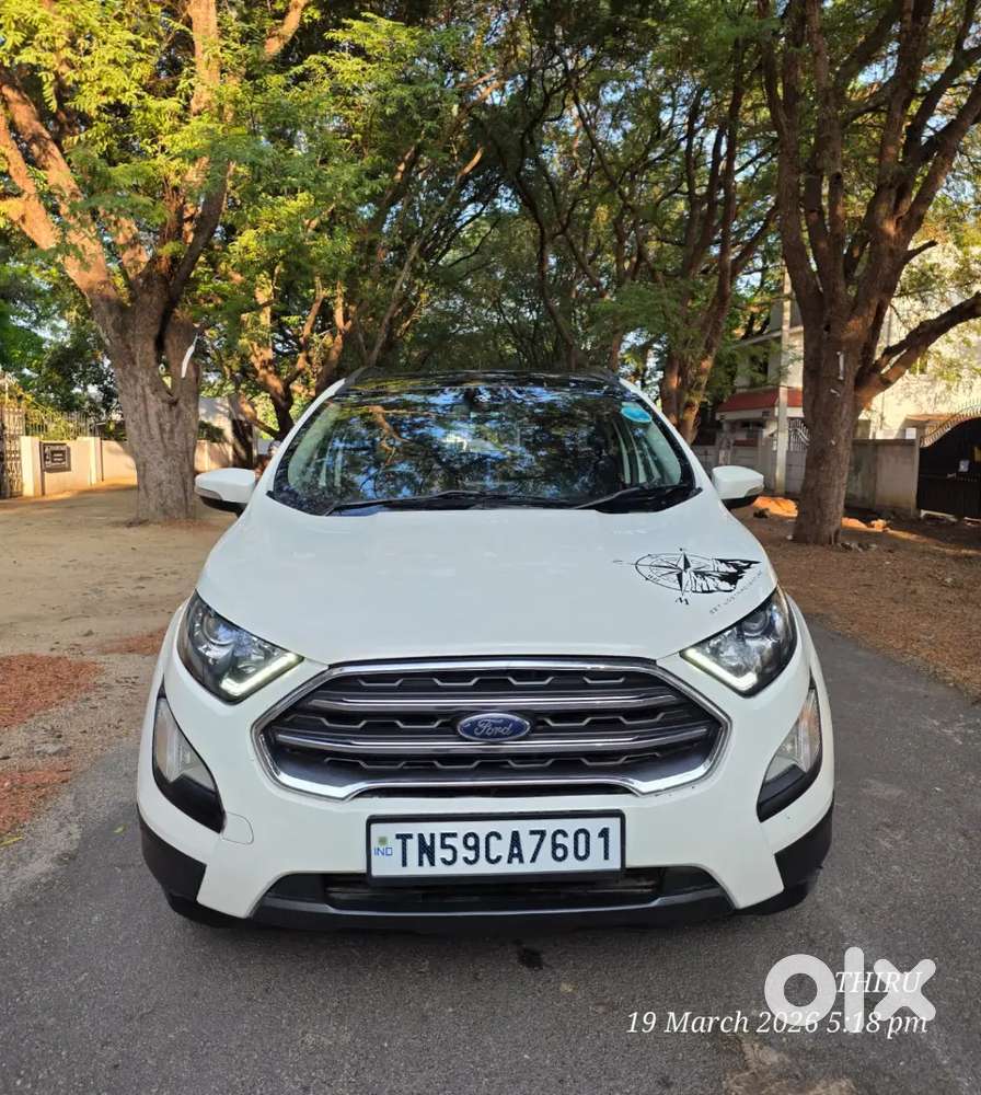 Ford Ecosport 2018 Titanium (s Mt.1.5 Diesel Sunroof Model Sales )