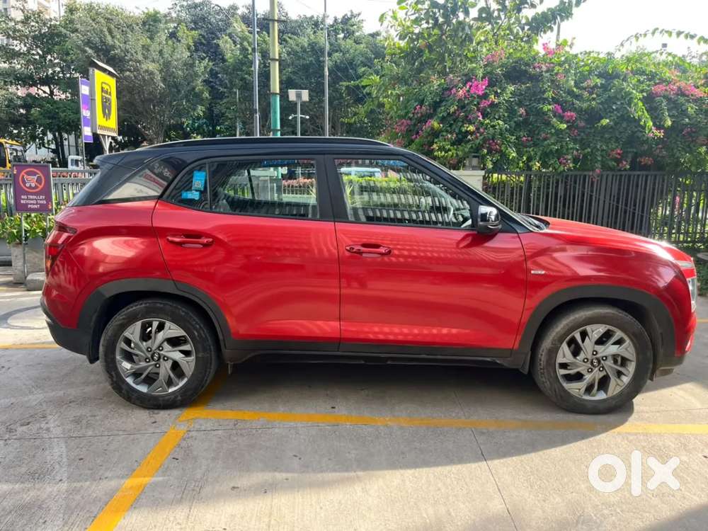 Hyundai Creta 1.4 SX (O) Turbo Petrol DCT Dual Tone, 2021, Petrol
