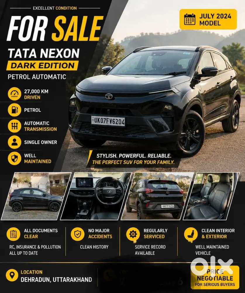 Tata Nexon 2024 Petrol Well Maintained