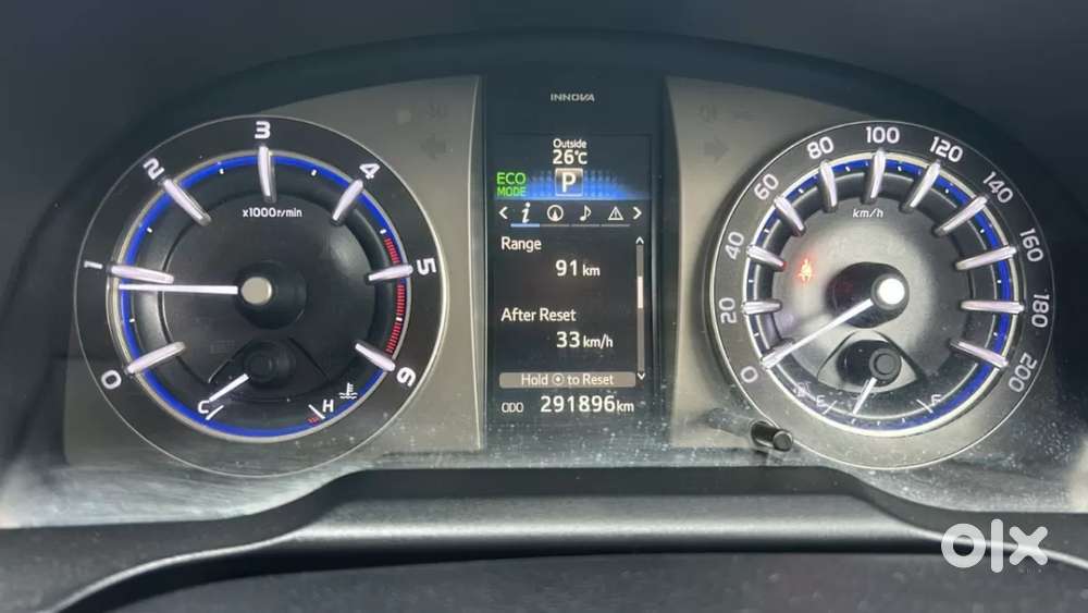 Toyota Innova Crysta 2.8 Zx At 7 Seater, 2016, Diesel