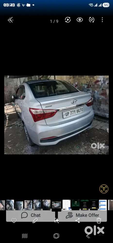 Hyundai Xcent Sx 2018