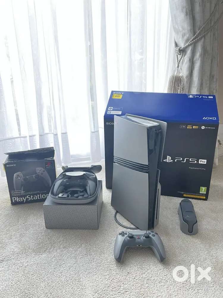 PS5 Pro 4TB + Disc Drive + Genuine 30th Anniversary DualSense & Edge