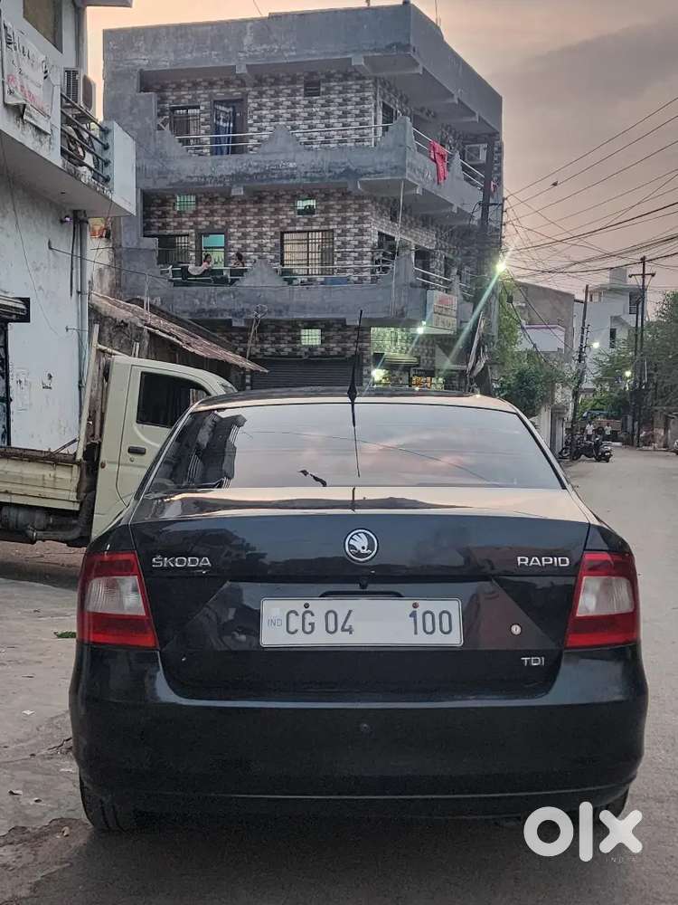 Skoda Rapid Diesel Top Model Black  Top Condition