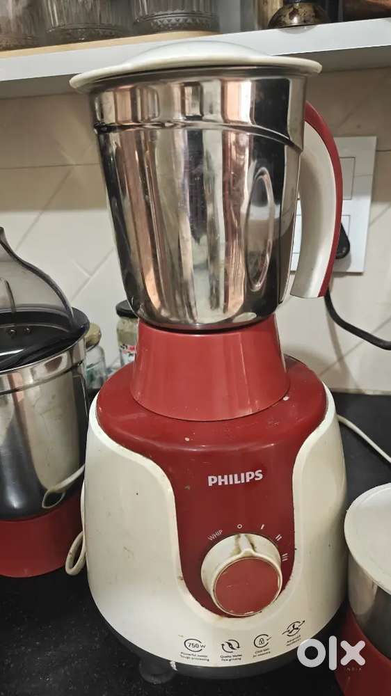 Philips Mixer Grinder with 3 Jars