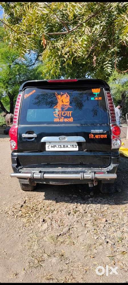 Mahindra Scorpio Lx Black Colour Mhawk 2.2 Litre Powerful Turbo Engine