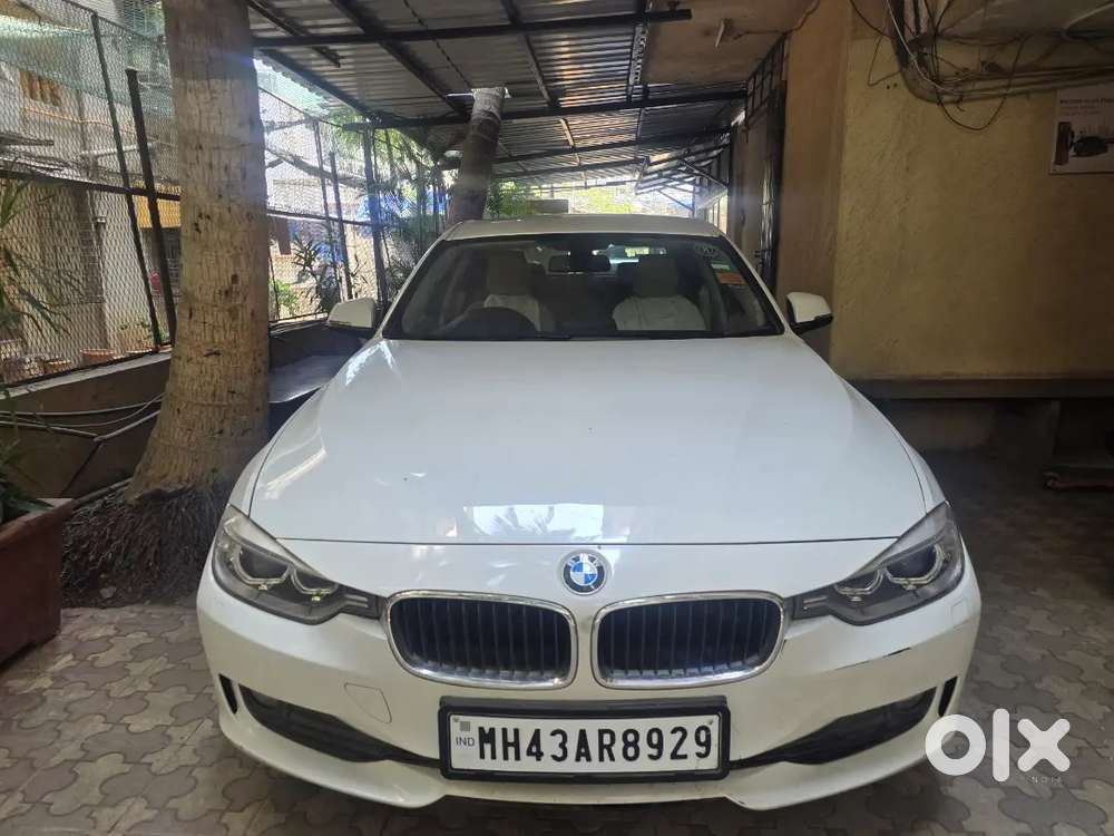 White Bmw 3 Series 2015 Diesel Excellent Condition