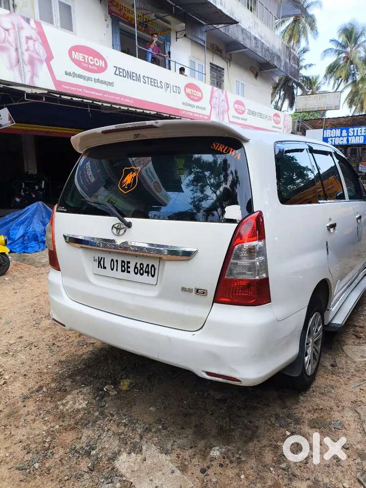 Toyota Innova 2012 Model No Claim No Accident At All. Full Geniune Car