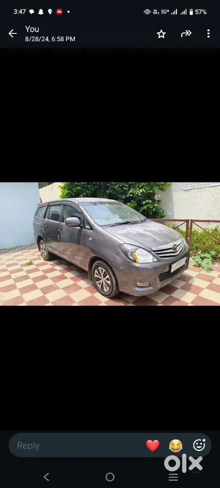 Toyota Innova Diesel 2011 Year