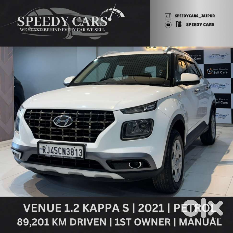 Hyundai Venue S 1.2 Petrol, 2021, Petrol