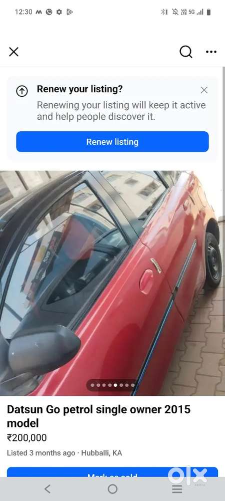 Datsun Go Petrol 2015