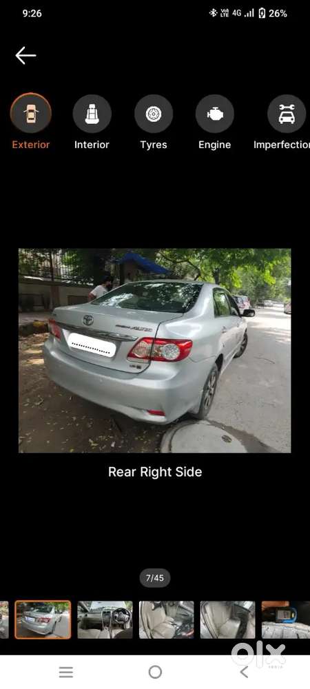 Toyota Corolla Altis 2012 Petrol Automatic