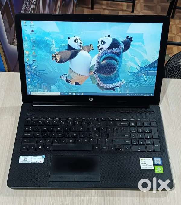 Hp notebook i3-8th gen processor Laptop fresh condition