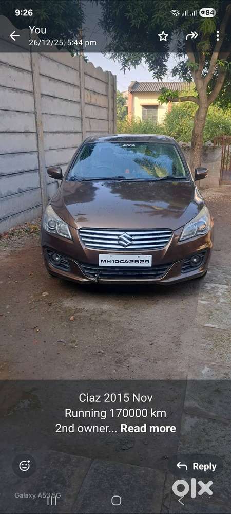 Ciaz Vdi Optinal Diesel 2015