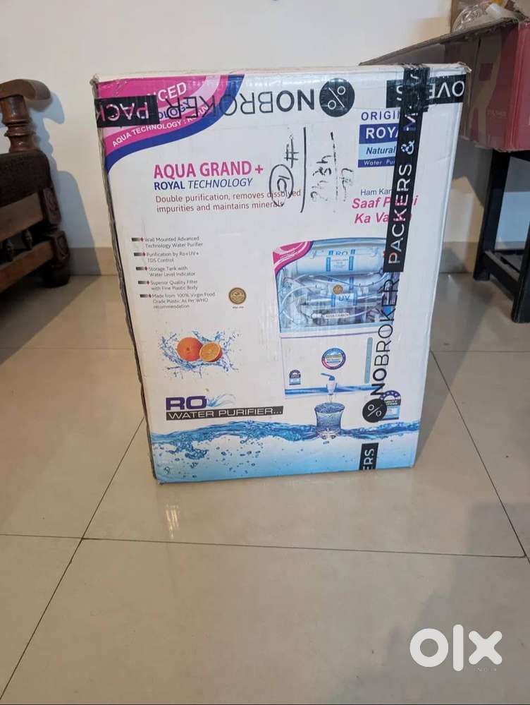 RO+UV Water Purifier – 2 Years Old, Working Condition (Aqua Grand+)