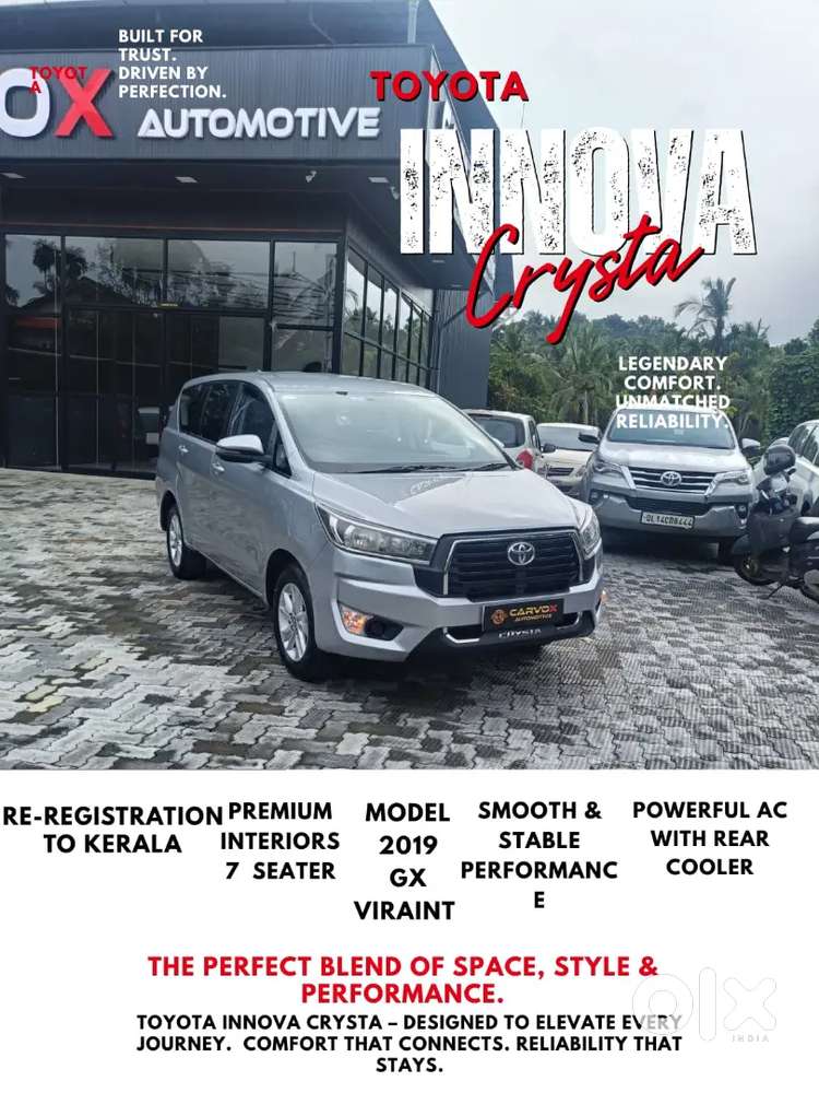 Toyota Innova Crysta 2019 Manual Diesel