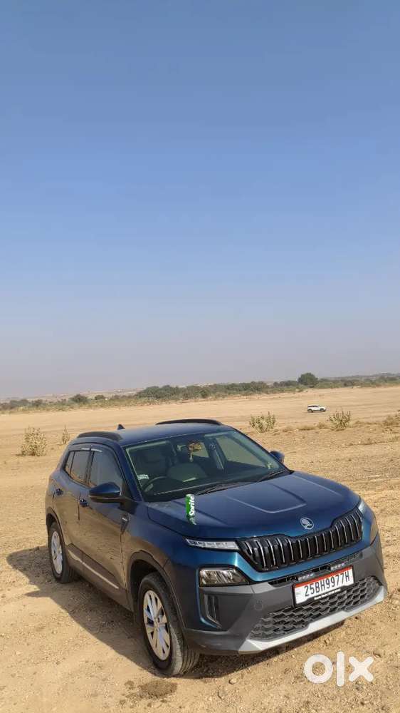 Skoda Kylaq Signature 2025 Modal Lava Blue