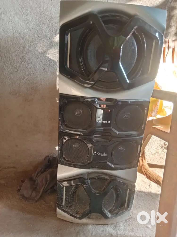 Dj box cemex party speaker