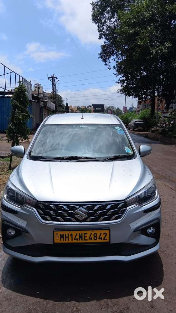 Maruti Ertiga Vxi Cng June 2026 Silver New 2 Months Old Only