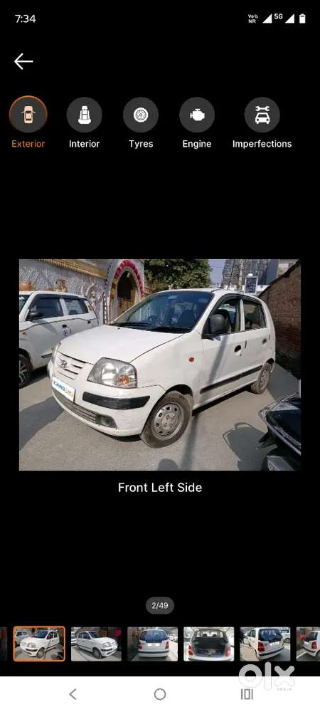 Hyundai Santro Xing 2014 Petrol 72000 Km Driven