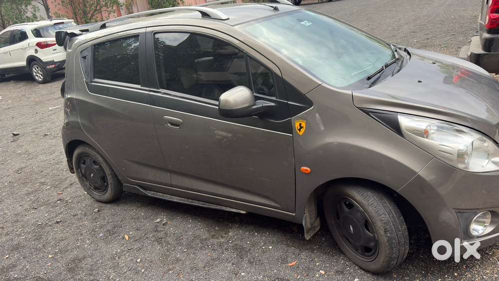 Chevrolet Beat Manual 2013 With Basstube Android Player And Spoiler ,