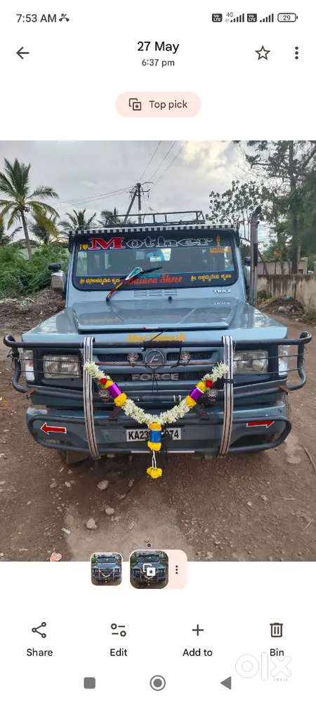 Force Motors Trax Cruiser 2006 Diesel Well Maintained