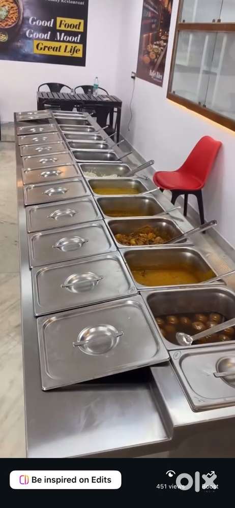Hot foods bain marie ( electric)