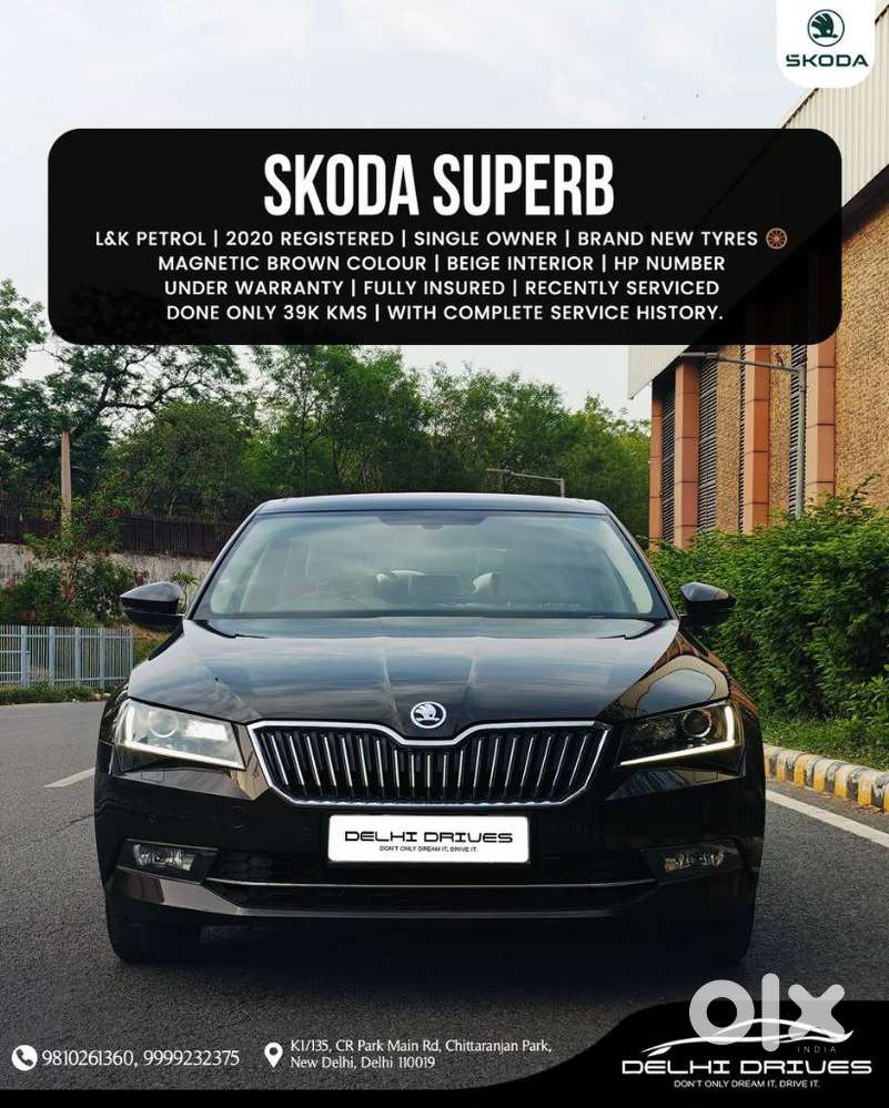 Skoda Superb Laurin And Klement 1.8, 2020, Petrol