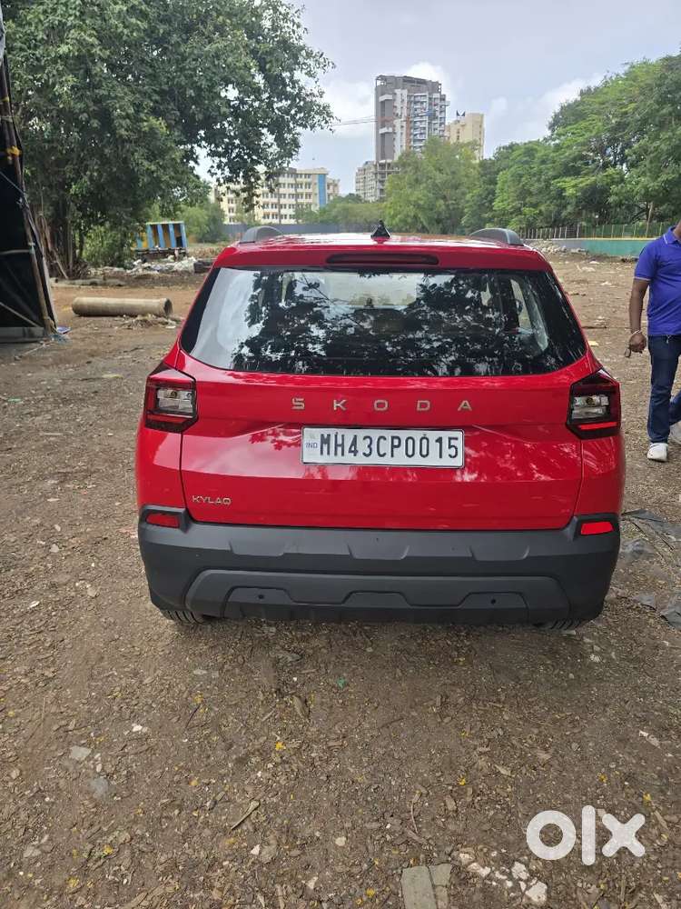 Skoda Kylaq Classic 2025 | 2,500 Km | Red | Accessories | Like New