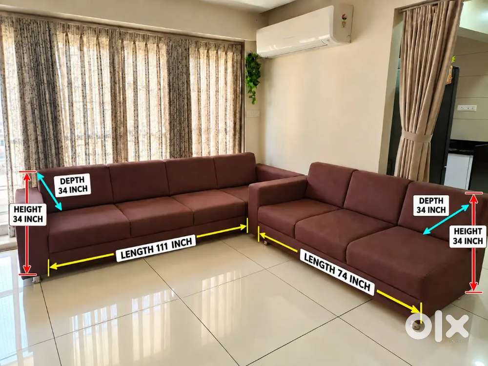OLD  SOFA BIG L SHAPED